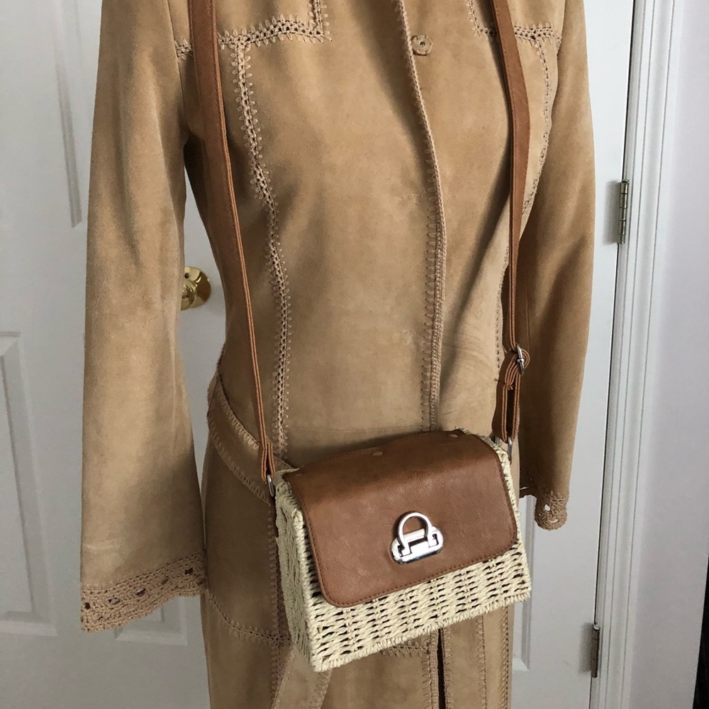 🌞 LF Straw Cross Body purse. NWOT!